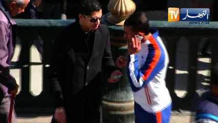 الكاميرا الخفية دزيري و فحل..الحلقة 3 هل يأخذ الجزائري مبلغ 2000 دينار من رجل أعمى ؟