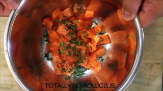 marinated salmon　TOTALLY SEAROLL CLUB