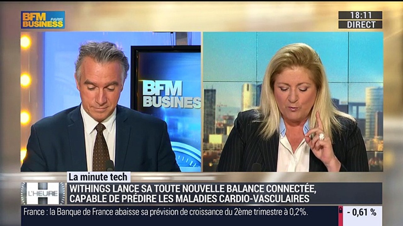 La Minute Tech: Withings lance sa première balance connectée qui évalue la santé cardiovasculaire - 08/06