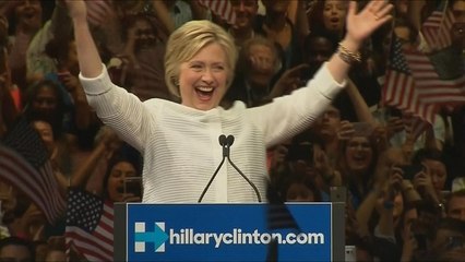 Après sa victoire, Hillary Clinton à l'épreuve du rassemblement - 08/06/2016 à 18:42