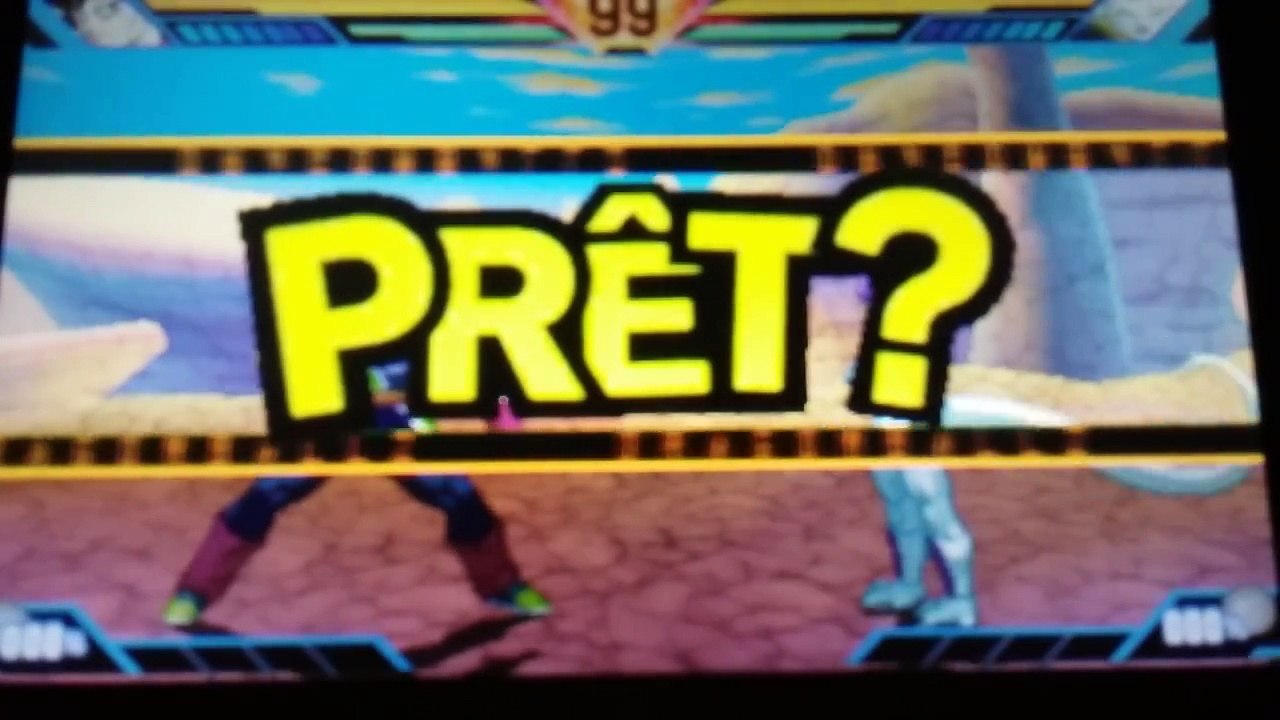 Goku ssjg et son père vs beerus et freezer