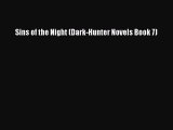 Download Sins of the Night (Dark-Hunter Novels Book 7) Ebook Free