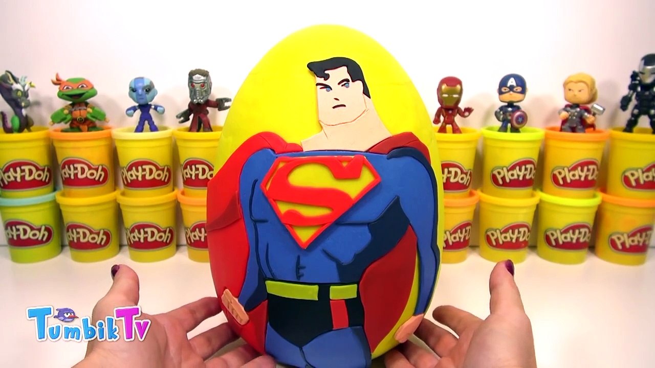 Superman Sürpriz Yumurta Oyun Hamuru - Ironman Transformers Süpermen  Oyuncakları - video Dailymotion