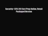 [PDF] Security  SYO-201 Cert Prep Online Retail Packaged Version [Download] Full Ebook