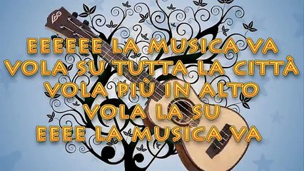 E la musica va - Karaoke - Canzoni didattiche  per Bambini