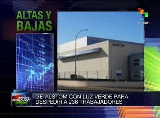 GE-Alstom pacta el despido de 236 trabajadores