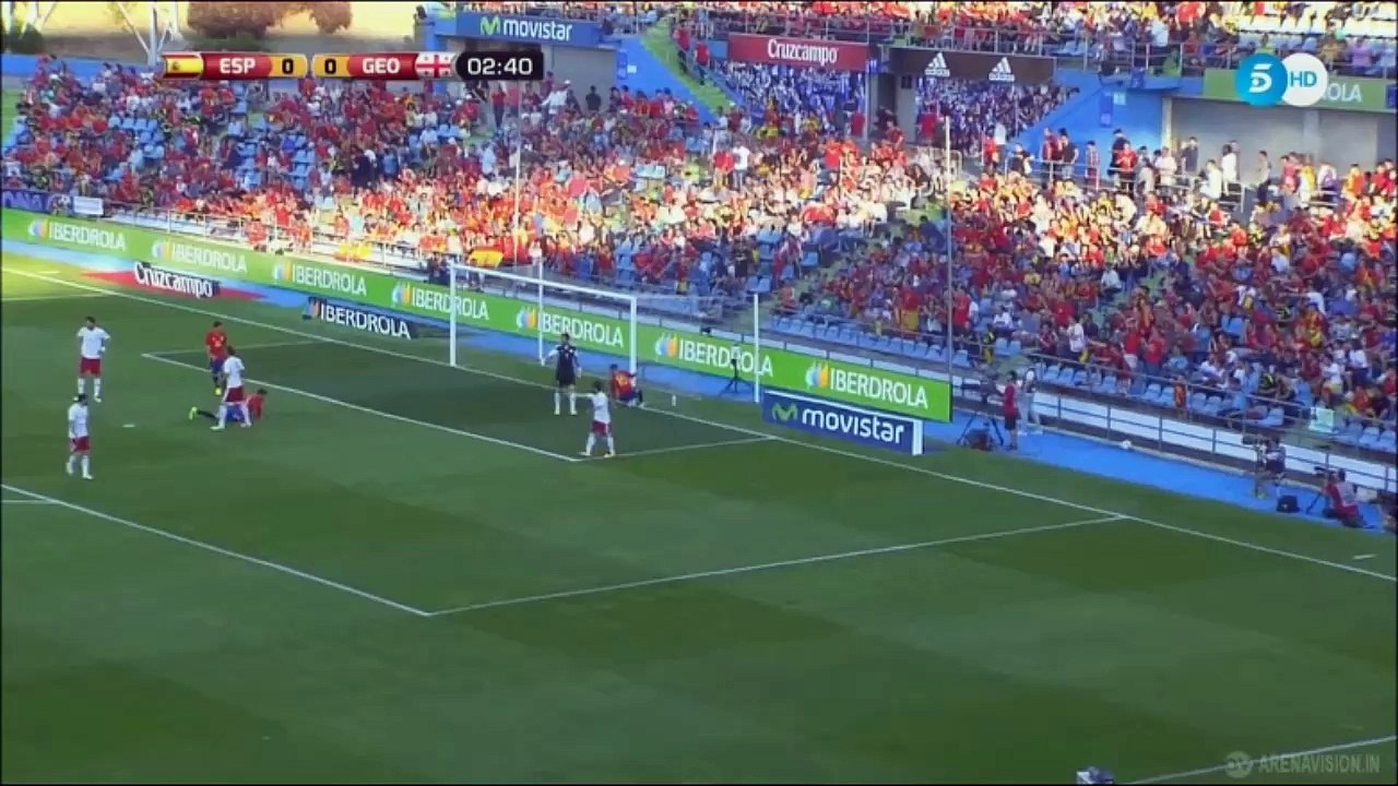 Испания - Грузия 0-1 (7 июня 2016 г, Товарищеский матч)