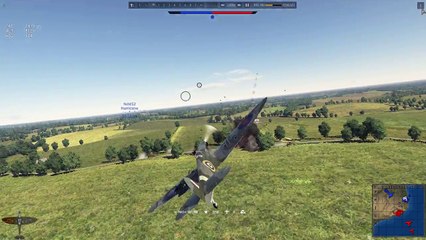 War Thunder 6 kills Spitfire Mk IIb