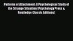 Read Patterns of Attachment: A Psychological Study of the Strange Situation (Psychology Press