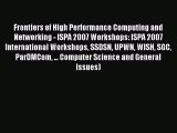 Read Frontiers of High Performance Computing and Networking - ISPA 2007 Workshops: ISPA 2007