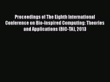 [PDF] Proceedings of The Eighth International Conference on Bio-Inspired Computing: Theories