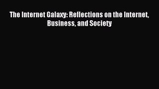 Read The Internet Galaxy: Reflections on the Internet Business and Society PDF Free