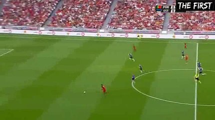 Cristiano Ronaldo Goal 1-0 Portugal vs Estonia