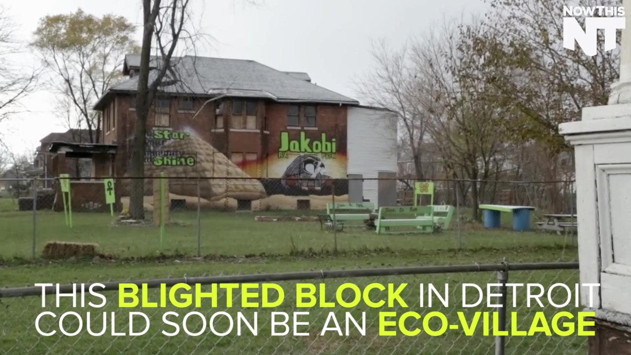 The Avalon Village Wants To Turn This Detroit Block Into An Eco-Village
