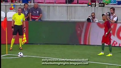 Pepe Big Chance - Portugal vs Estonia 08.06.2016