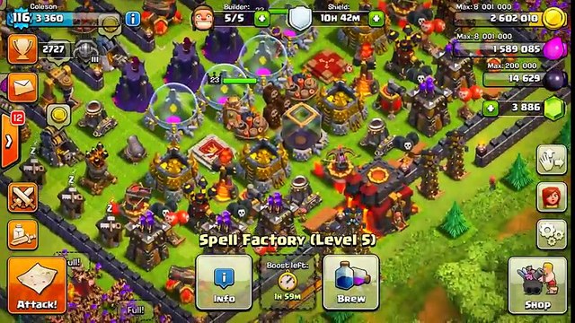 Clash of Clans-(NEW UPDATE)CRAZY OCTOBER UPDATE!! Theme Change+NEW Spells!