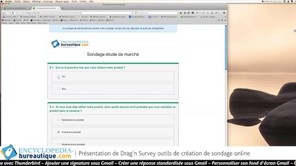Comment créer un questionnaire avec Drag'n Survey ?