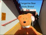 BRISTOL CITY v BLACKPOOL 25 FEBRUARY 2012.Tangerine Bear visits Ashton Gate Home of Bristol City