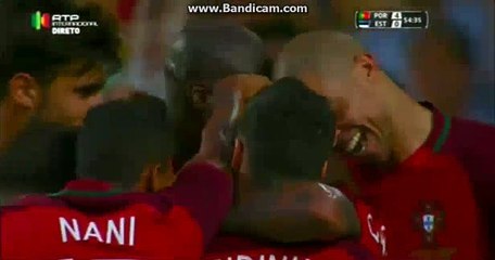 4-0  Danilo Pereira Goal - Portugal 4-0 Estonia - 08-06-2016
