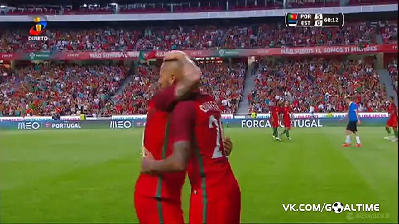Mets K. (Own goal) Goal HD - Portugal 5-0 Estonia - 08-06-2016