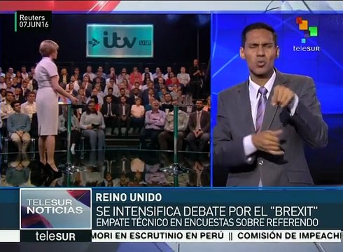 Reino Unido: encuestas dan empate técnico para referendo de Brexit