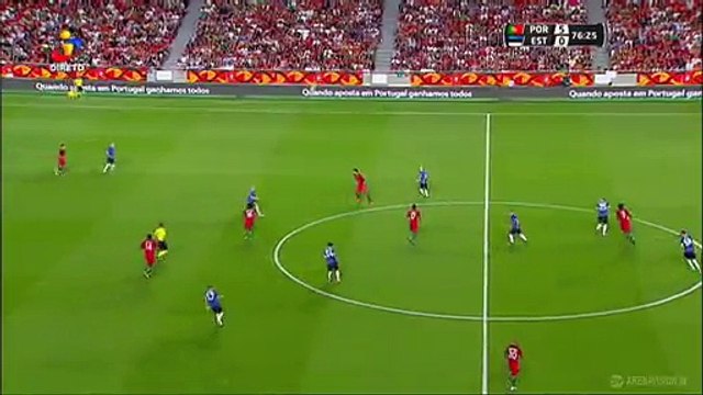 6-0 Ricardo Quaresma Second Goal HD- Portugal 6-0 Estonia 08.06.2016