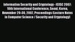 Read Information Security and Cryptology - ICISC 2007: 10th International Conference Seoul