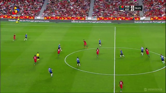 6-0 Ricardo Quaresma Second Goal HD- Portugal 6-0 Estonia 08.06.2016