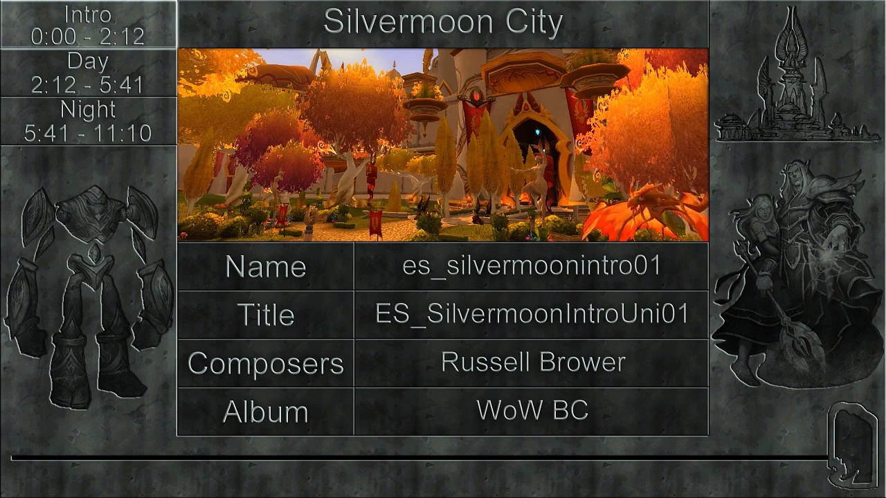 World of Warcraft: Burning Crusade Music: Silvermoon City