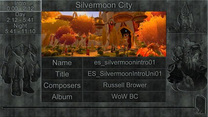World of Warcraft: Burning Crusade Music: Silvermoon City
