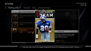 Madden 25 Ultimate Team New Ultimate Legends and Pack Opening