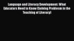 read here Language and Literacy Development: What Educators Need to Know (Solving Problesm