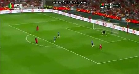 6-0 Ricardo Quaresma 2nd Goal - Portugal vs Estonia -08-06-2016