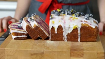 How to Make Lemon-Blueberry Poke Cake