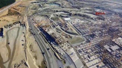 3. Havalimanı İnşaatı Havadan Görüntülendi
