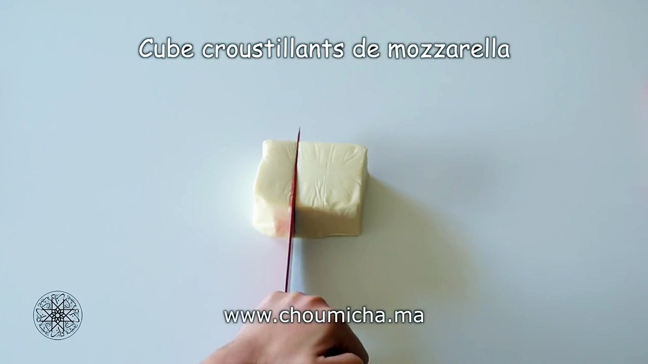 Choumicha  Cubes croustillants de mozzarella  شميشة  مكعبات مقرمشة بجبن الموزاريلا