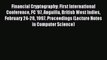 Read Financial Cryptography: First International Conference FC '97 Anguilla British West Indies