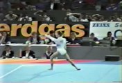 1st AA URS Svetlanta Boginskya FX   1989 World Gymnastics Championships 10 00