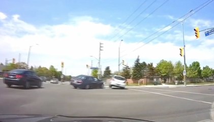 Hard Crash on the Freeway & Brutal T-Bone at Traffic Light