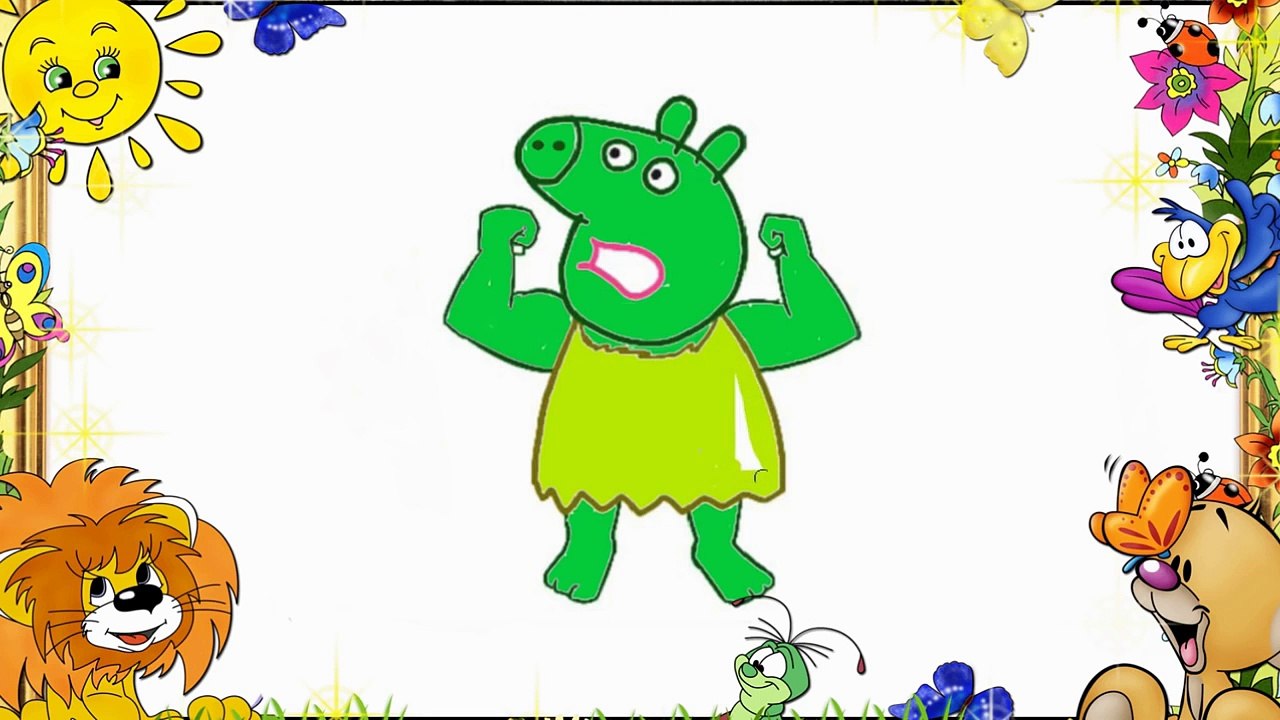 Peppa Pig Finger Family Song - Nursery Rhymes Lyrics Song For Children