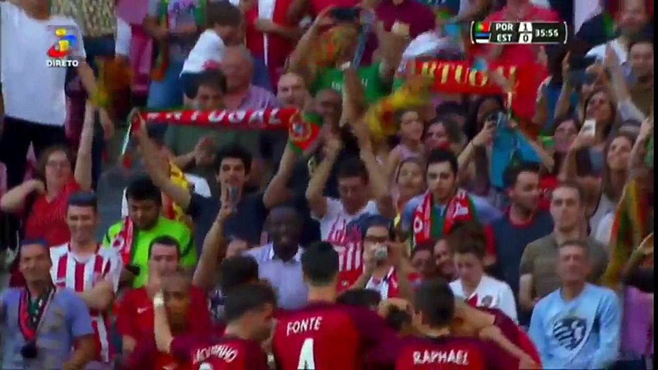Cristiano Ronaldo Stunning BRACE - Portugal vs Estonia 7-0