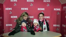 REWE Fan-Box-Fangrüße (25) - 27.Spieltag 1. FC Köln -- SSV Jahn Regensburg