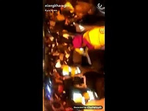 Waly seck accueilli comme un roi par ses fans