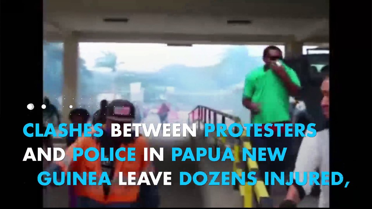 Dozens wounded after police fire on student protesters in Papua New Guinea