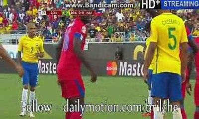 Willian Incredible Free KIck SHOOT - Brazil 0-0 Haiti - Copa America 2016 HD