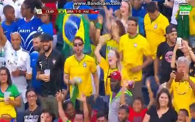 Philippe Coutinho Goal 1:0 | Brazil vs Haiti (Copa America 2016)
