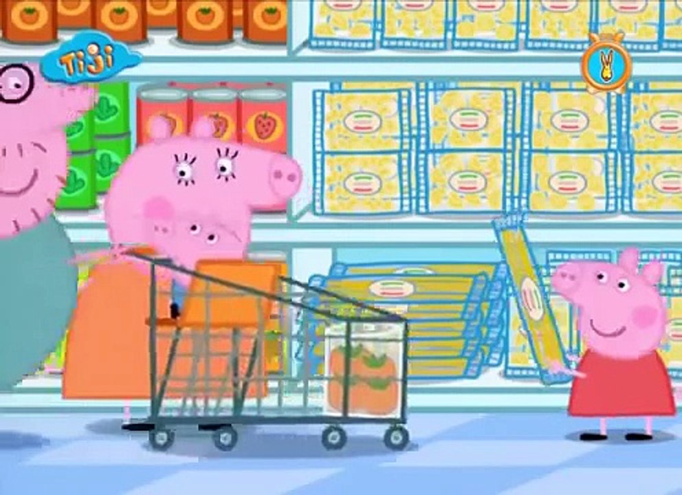 Peppa pig français Le supermarche