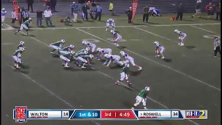 Roswell RB Sheldon Evans 24 Yard TD Run