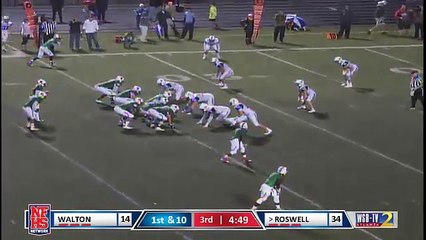 Roswell RB Sheldon Evans 24 Yard TD Run