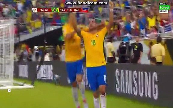 Renato Augusto Goal 3:0 | Brazil vs Haiti (Copa America 2016)